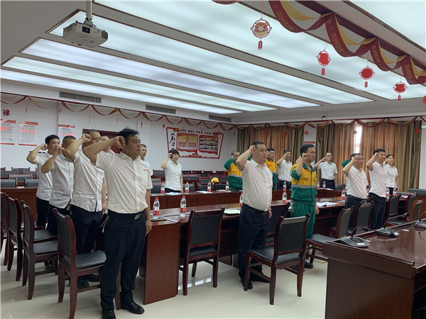 “奋斗百年路，启航新征程”——永州红狮党支部召开“庆祝中国共产党成立100周年”座谈会